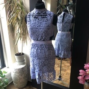 Cutout lace dress
